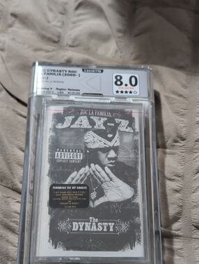 Jay-Z The Dynasty Roc La Familia Sealed Cassette Hype Sticker - Rewind 8.0, 4/5